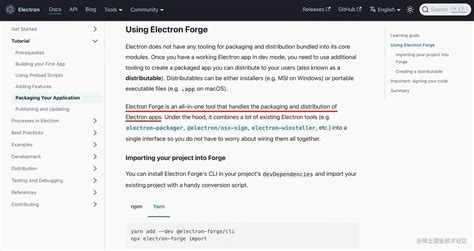 electron forge electron builder.
